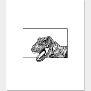 A Tyrannosaurus Rex Posters and Art